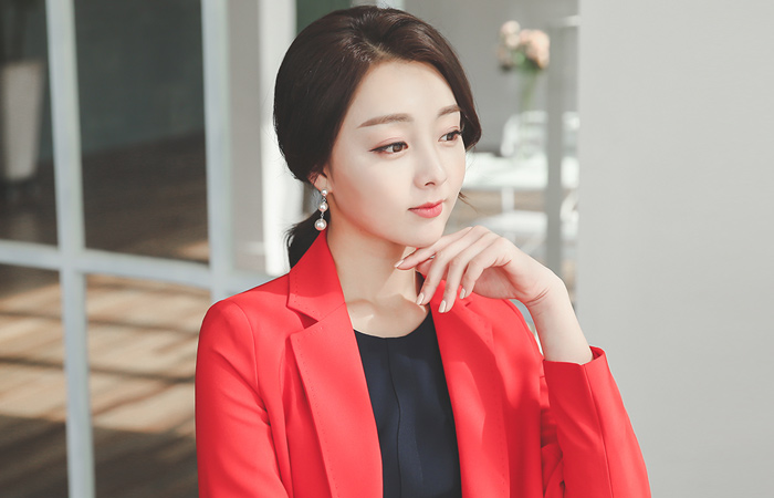 ダブルポケットステッチテーラーロングジャケット