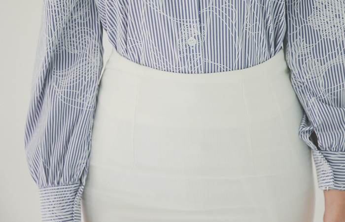 シンプルハイウエストスカート