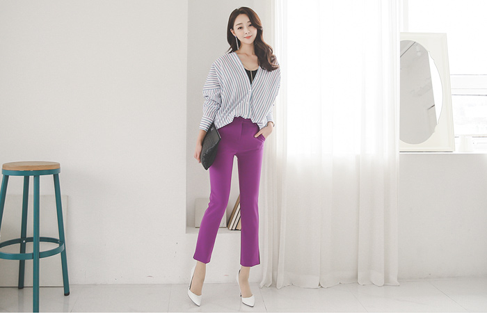 超バイオレットブーツカットスレックス