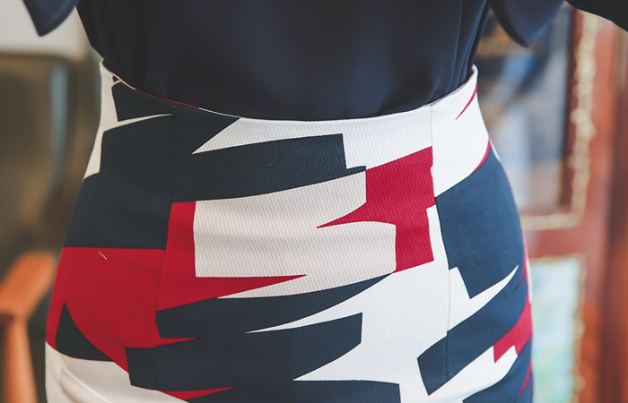 ワイルドタッチこートンスパンスカート