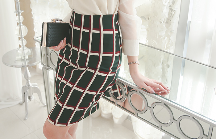 プラ・デ・チェックハイスカート