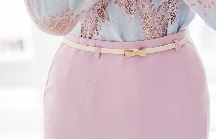 リンクルプリッツひらきスカート