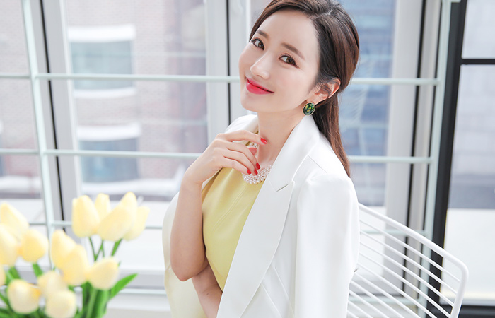 ダブリングパールボタンテイラージャケット