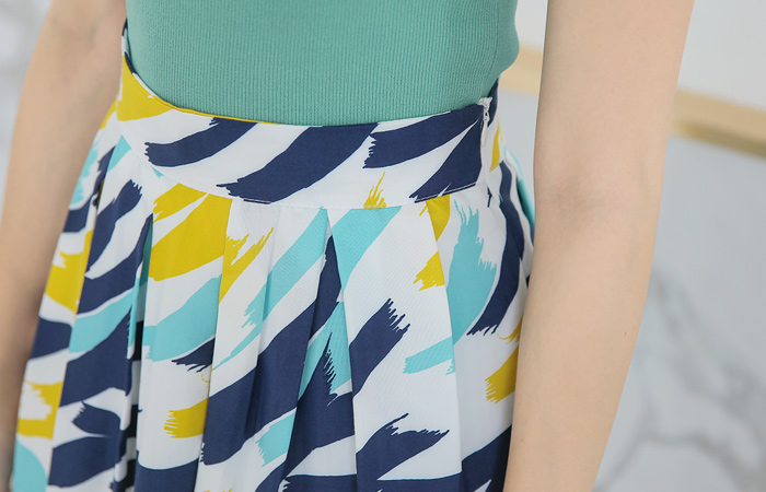 フレッシュタッチギャザースカート