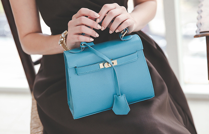 ビビッドミニケリートートバッグ