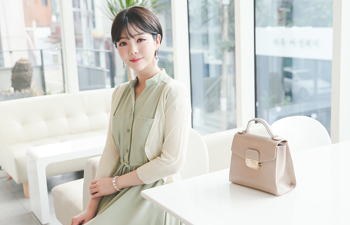 バックスモーキングフリルボレロカーディガン