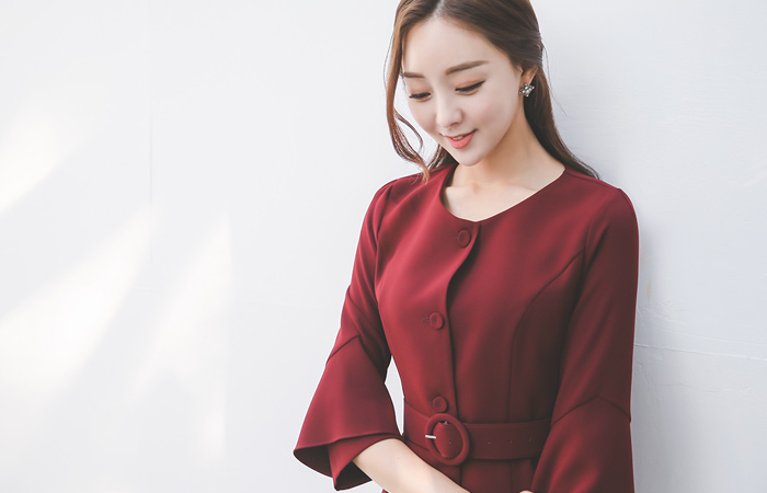 ダブルスリーブフレアドレス＆ジャケットⅡ