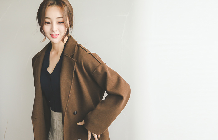 デイリーソフトオーバーフィットロングコート