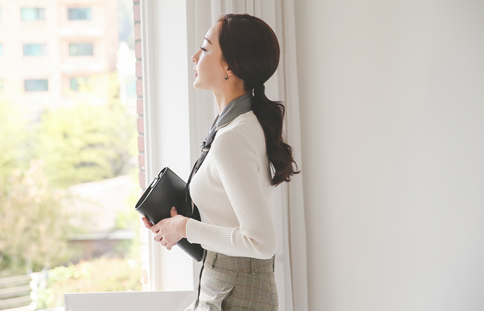 ソフトラウンドコーデュロイTシャツ