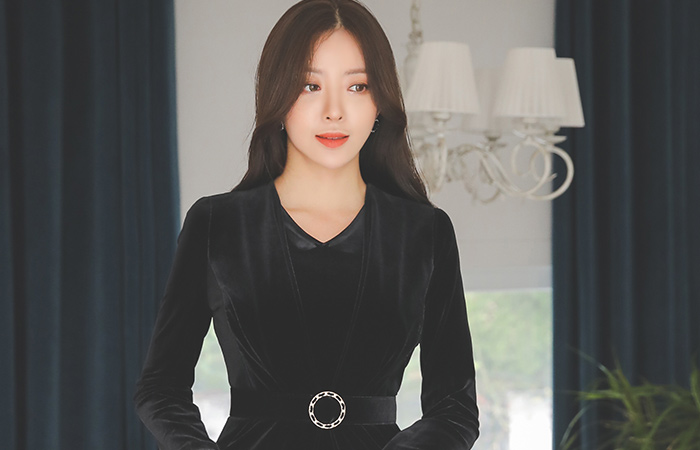 ゴールドOリングベルティードベルペットワンピース