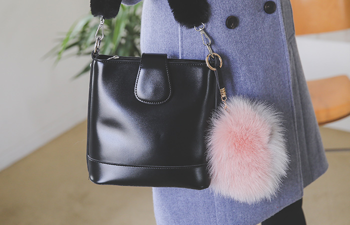 リアルフォックスミニキーリング財布