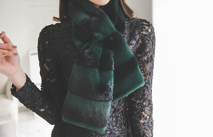 エコパーストライプ配色マフラー