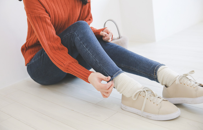 ダーツポケット起毛スパンスキニージン