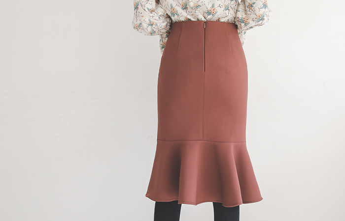 웨이브 バックパック フリル 반하이 スカート