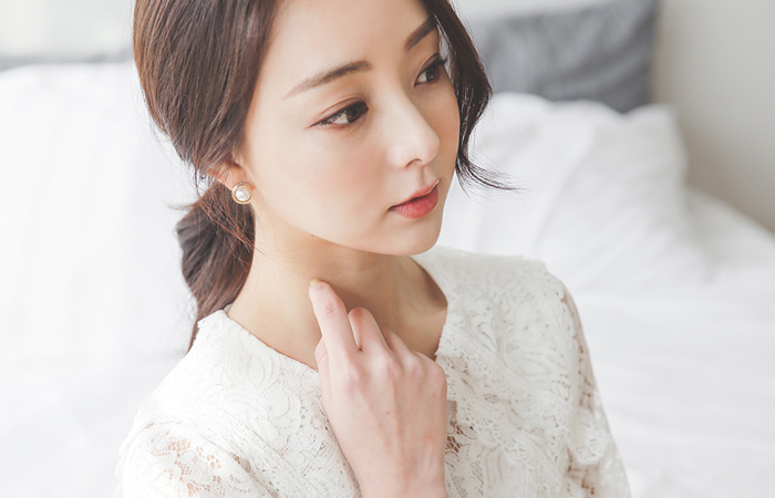 ロマンチックセーラー レイスブラウス