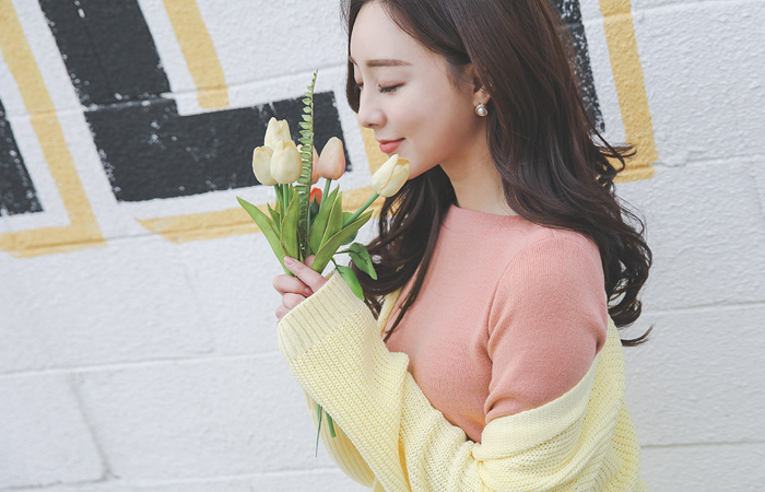 キャンデー 春季 デーリー ポケット ロングカーディガン