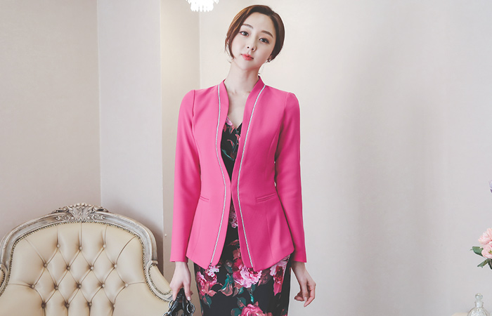 Baleine キュービックライン ウエーブ ジャケット(spring)