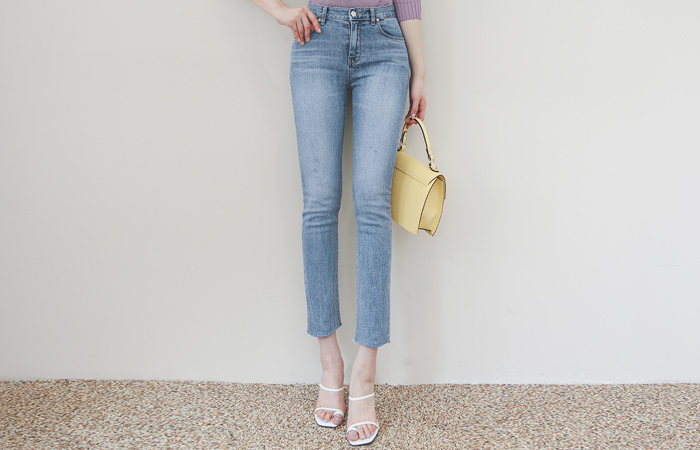 ツルー ウォッシング ストレート デニムジーンズ