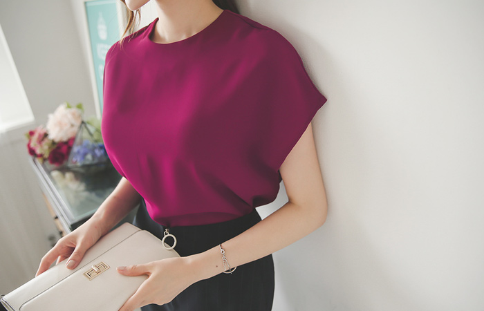 モダンフレンチスリーブブラウス