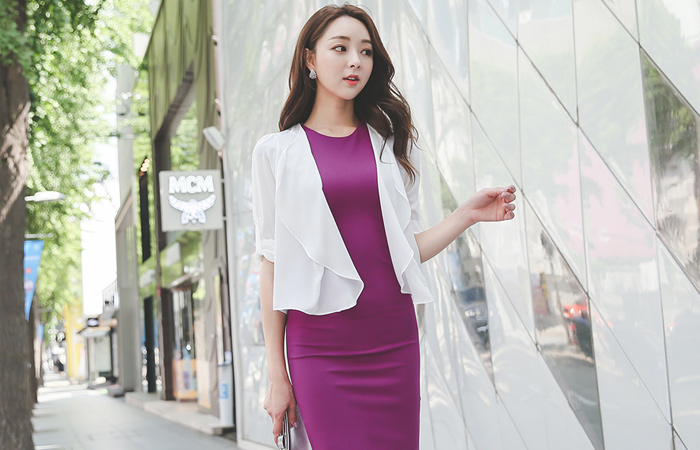 シーポンショールカラージャケットカーディガン