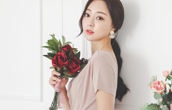 ナチュラル モダール ラップシャーリング 弾力 ロングワンピース