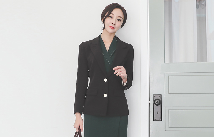 テーラード Gold ボタン 簡易 ジャケット