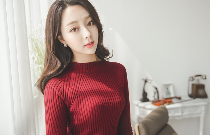 ラグランスリットベルスリーブニット