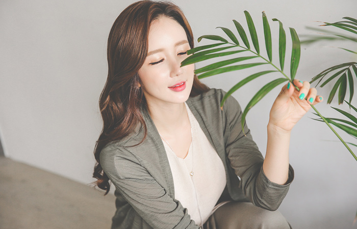 アイススラブヨプトゥイムロングカーディガン