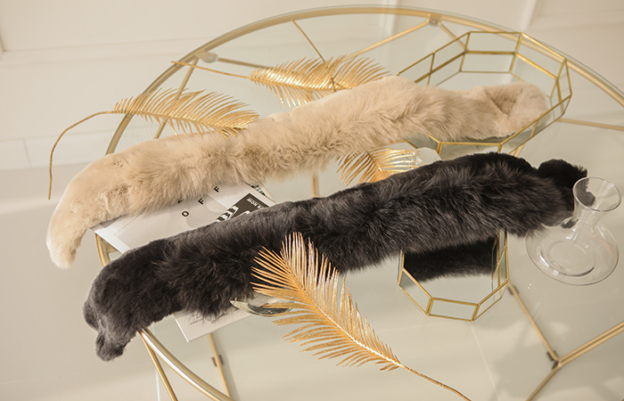 フォックス&レックスファー 紫石 マフラー