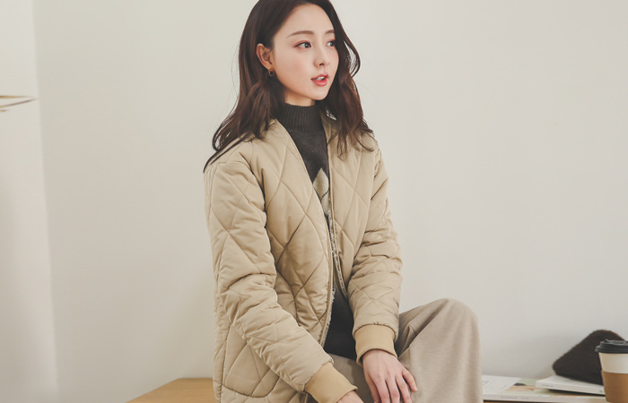 ファー裏地 キルティング ライト バディング