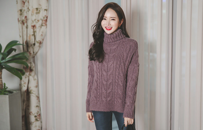 モディスィケーブルトドゥルネクニット