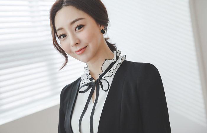 ステップ ミニマル ノーカラー ジャケット(spring) Ⅱ