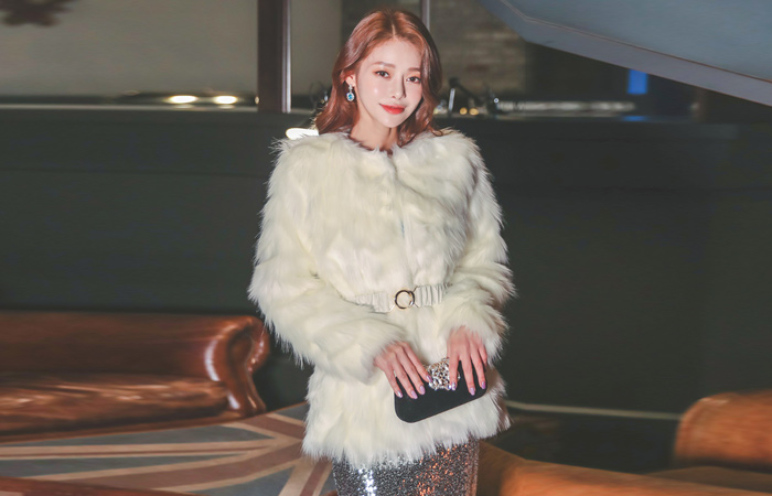 Modish フルライン エコファー ハーフ ジャケット