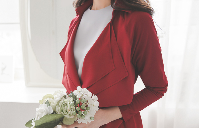 ビビッドマキシトレンチショールジャケット