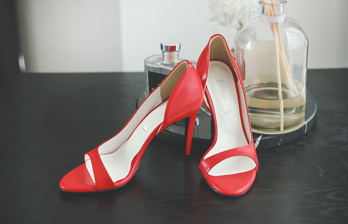 [モデル着用39次]ヤンピー トーオープン スティレット