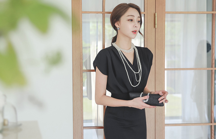 ココドレッシーブラックドレス