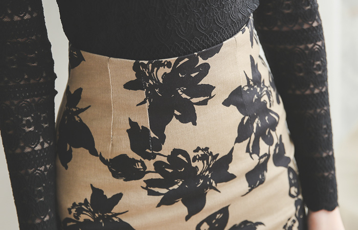 雛菊 コットン 弾力 スカート