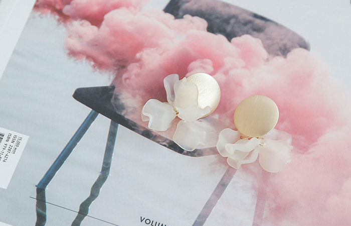 レモン ペタル イヤリング