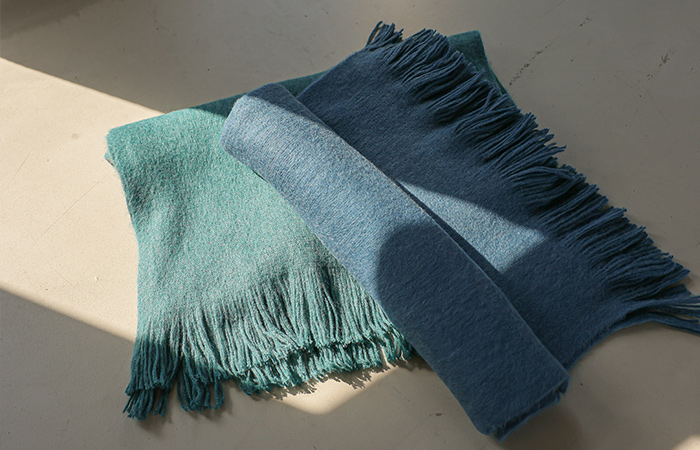 ラブリー クリーミー カラー ポイント マフラー