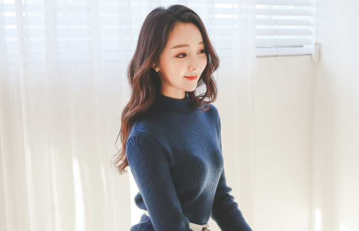 ソフト反ポーラニットドレス