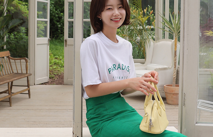 파라다이스 コットン 半そで ティーシャツ