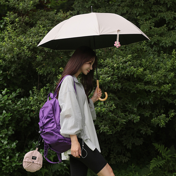 デーリー 花柄 자외선 차단 장 우산