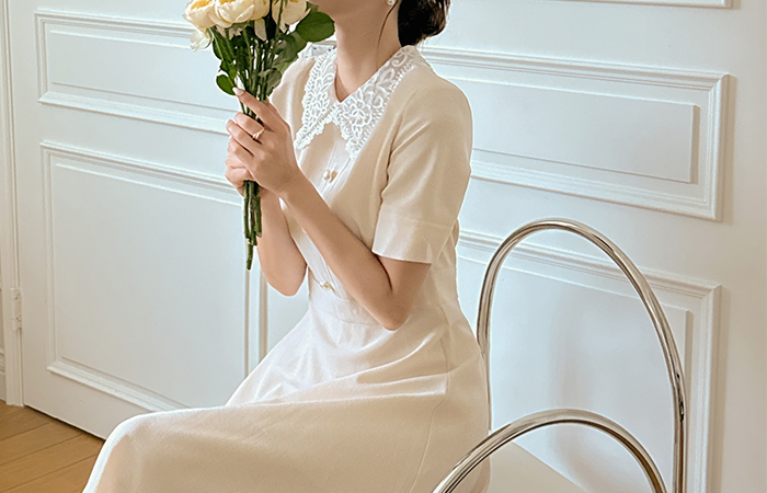 プリンセス ビーズ レイス ワンピース