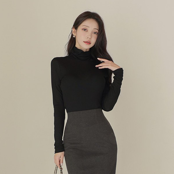 ラブリー ライト テンセル とっくりえり ティーシャツ