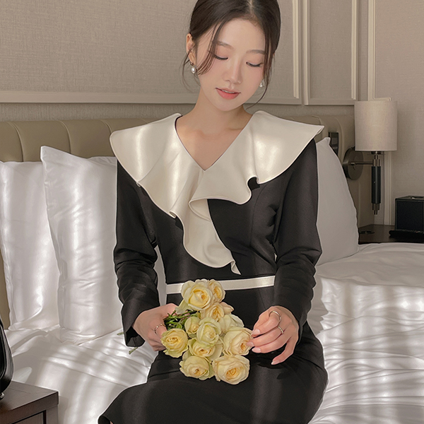 ODE ワイド プリルネック ベルト (セット) ワンピース