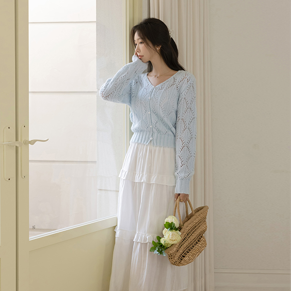 ロマンチック カンカン ストリング スカート