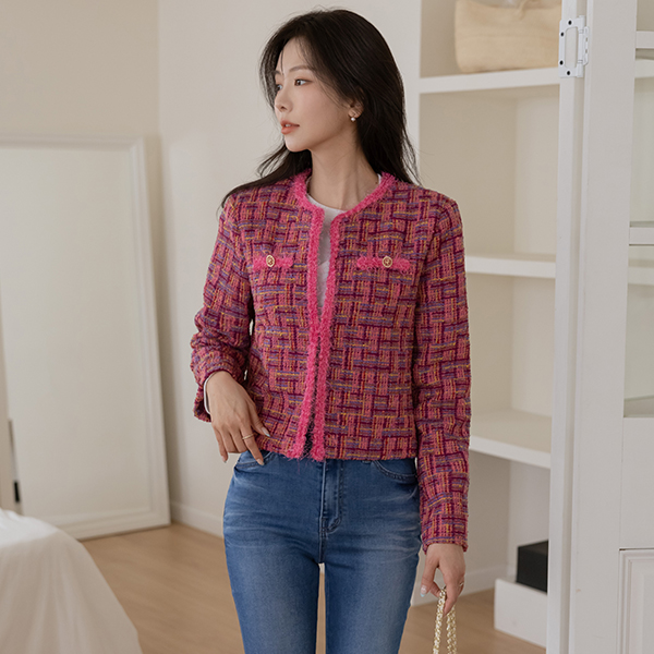 Celeb シークレット ツイード ジャケット