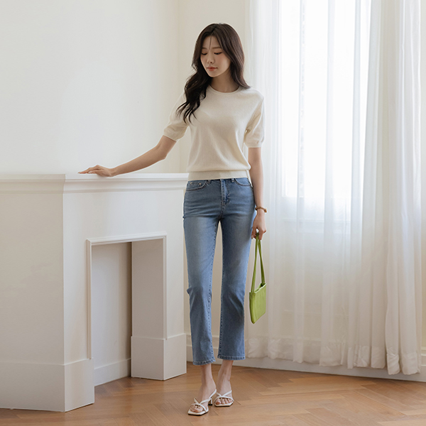 크레딧 ストレート クール デニム パンツ