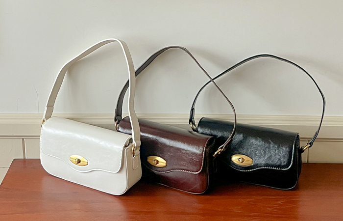 ロンドン ゴールド バックル ショルダー