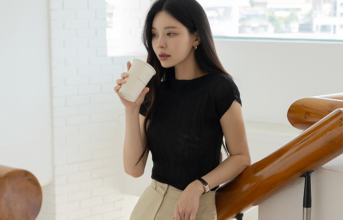 ODE コール天 キャップップ リンクル ニット&ショール SET